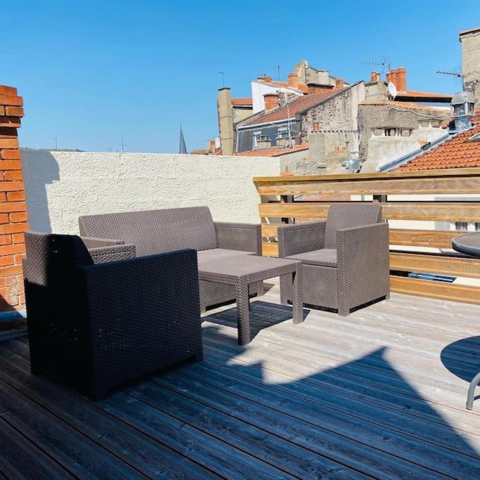 New Top Duplex Centre Avec Terrasse Et Parking Клермон-Ферран Экстерьер фото